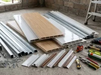 Aksesoris dan Kelengkapan Pemasangan Plafon PVC Aksesoris dan Kelengkapan Pemasangan Plafon PVC