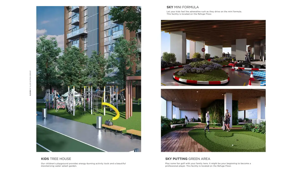 Area Rekreasi dan Kebugaran EleVee Apartemen_Gambar 15