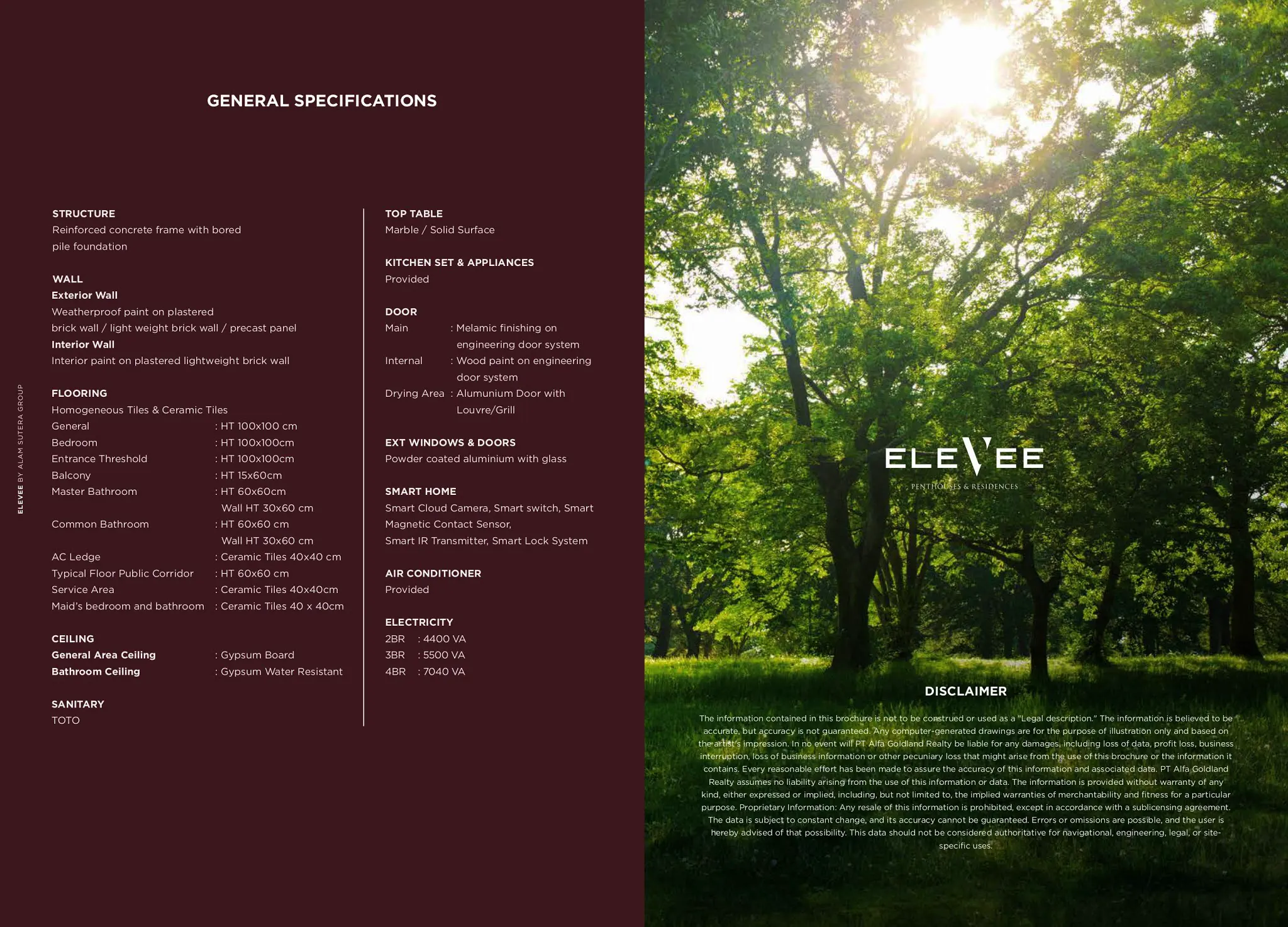 Brosur Terbaru Elevee Penthouses Residences Alam Sutera