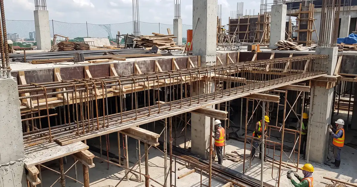 Pembesian Balok Bentang 7 Meter