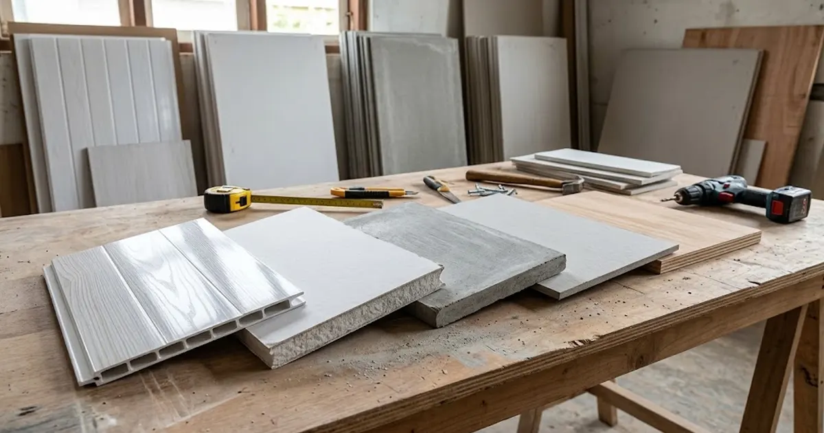 Plafon PVC vs Gypsum, GRC, Kalsiboard, dan Material Lain