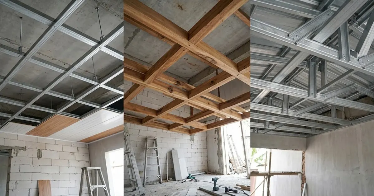Rangka Plafon PVC
