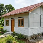 Rumah Setengah Tembok Setengah GRC