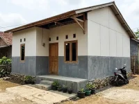 Rumah Setengah Tembok Setengah GRC