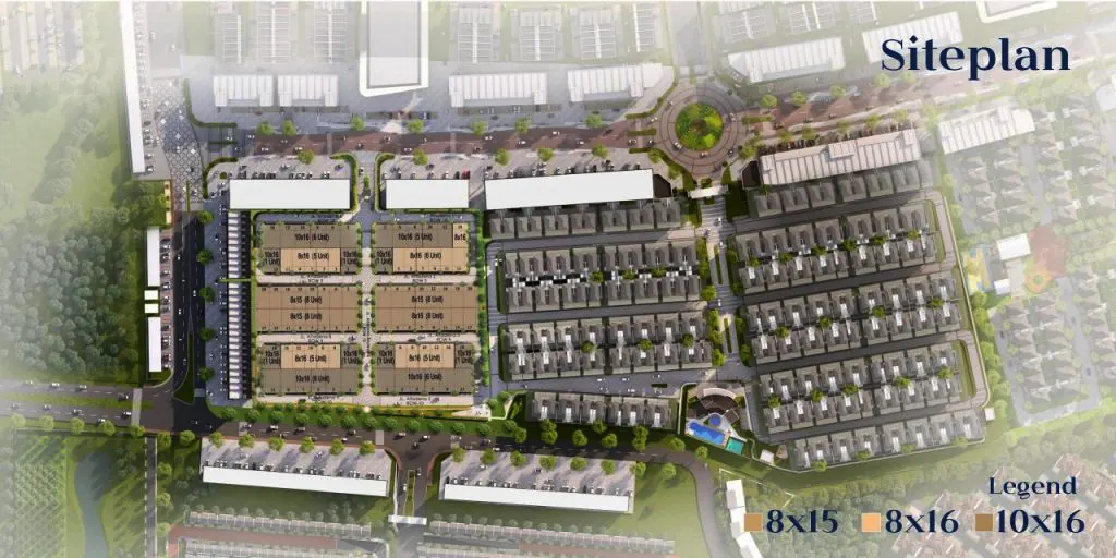 Siteplan Legend Altadena Prime